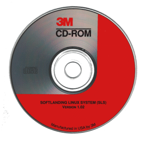My first Linux CD-ROM: SLS 1.02
