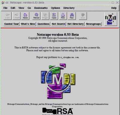 My first Netscape